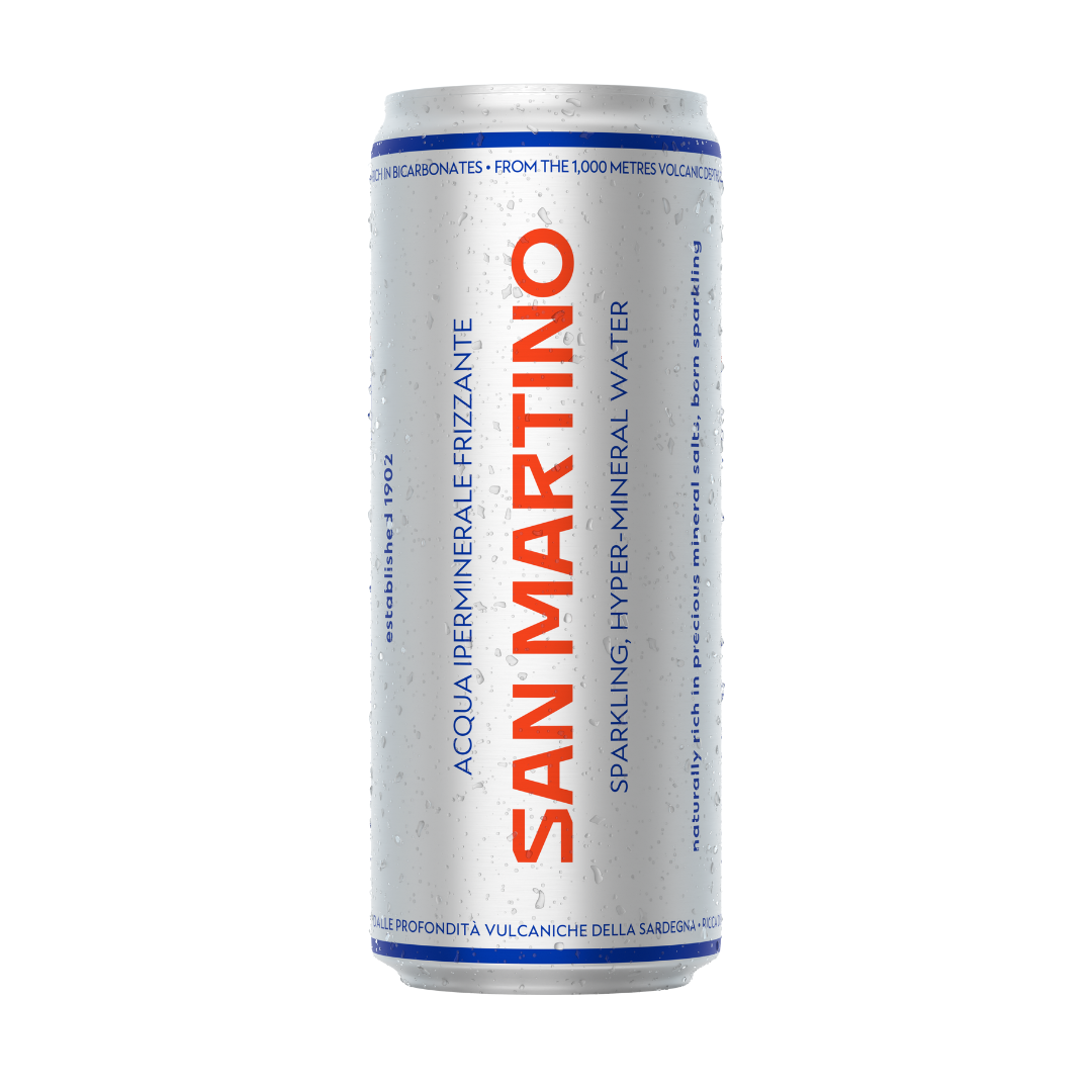 San Martino Hyper-Mineral Sparkling Water 330ml