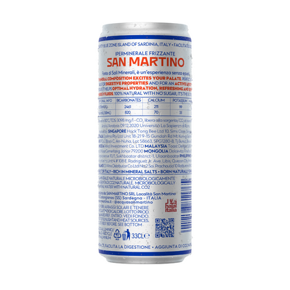 San Martino Hyper-Mineral Sparkling Water 330ml